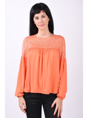 Bluza Dama Vila Vimonique Light Peach